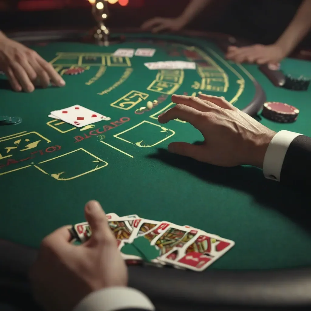 Live Blackjack Table